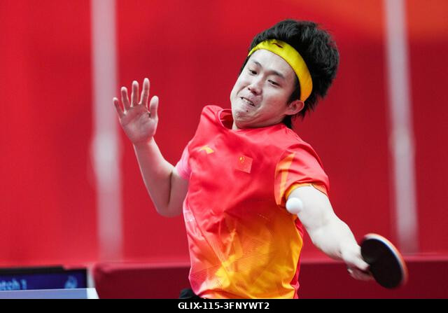 LEGJOBB KÉPEK - A kínai Wang Chuqin a férfi egyes asztalitenisz elődöntőjében a 2026-os Ázsiai Játékokon, 2026. szeptember 28-án, Japánban. (Fotó:...