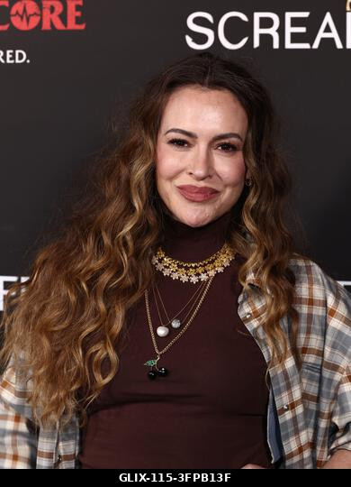 Hollywood, Egyesült Államok. 2026. október 6. Alyssa Milano a 26. éves Screamfest horrorfilmfesztiválon - Jeremy Weiss „Az éjszakai sofőr” című fil...