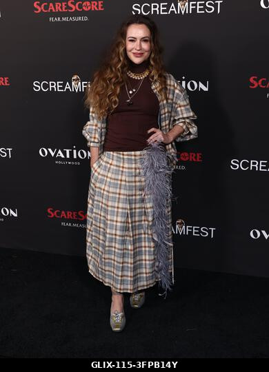 Hollywood, Egyesült Államok. 2026. október 6. Alyssa Milano a 26. éves Screamfest horrorfilmfesztiválon - Jeremy Weiss „Az éjszakai sofőr” című fil...