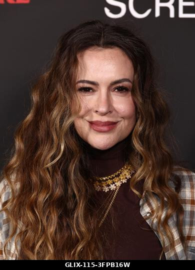 Hollywood, Egyesült Államok. 2026. október 6. Alyssa Milano a 26. éves Screamfest horrorfilmfesztiválon - Jeremy Weiss „Az éjszakai sofőr” című fil...