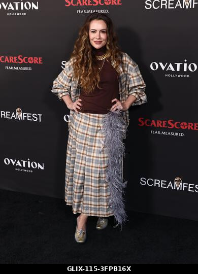 Hollywood, Egyesült Államok. 2026. október 6. Alyssa Milano a 26. éves Screamfest horrorfilmfesztiválon - Jeremy Weiss „Az éjszakai sofőr” című fil...