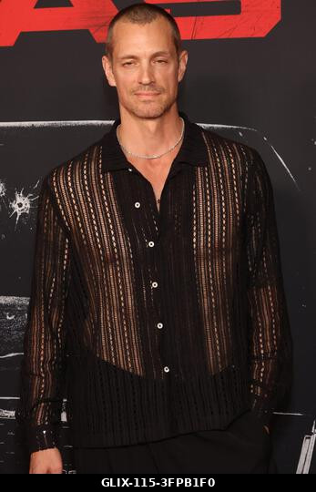 Los Angeles, Kalifornia, október 6.: Joel Kinnaman a "The Beast" című film premierjén, 2026. október 6-án. Forrás: AdMedia
