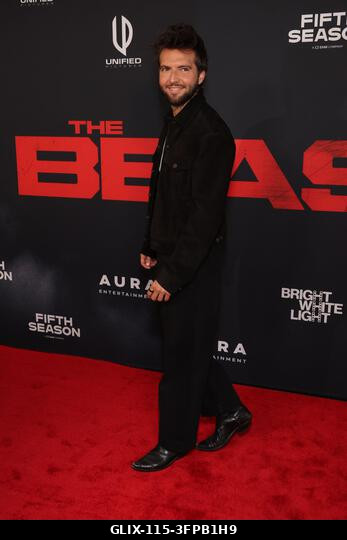 Los Angeles, Kalifornia, október 6.: Guy Burnet a "The Beast" című film premierjén, 2026. október 6-án. Forrás: AdMedia