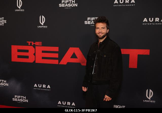 Los Angeles, Kalifornia, október 6.: Guy Burnet a "The Beast" című film premierjén, 2026. október 6-án. Forrás: AdMedia