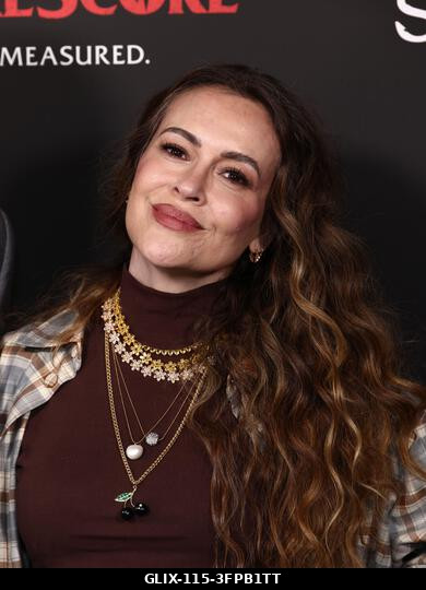 Hollywood, Egyesült Államok. 2026. október 6. Alyssa Milano a 26. éves Screamfest horrorfilmfesztiválon - Jeremy Weiss „Az éjszakai sofőr” című fil...