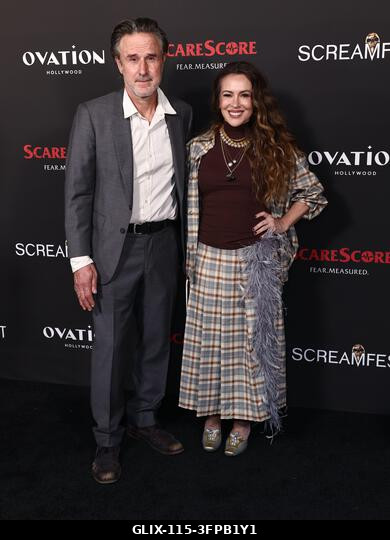 Hollywood, Egyesült Államok. 2026. október 6. David Arquette és Alyssa Milano a 26. éves Screamfest horrorfilm fesztiválon - Jeremy Weiss „Az éjsza...