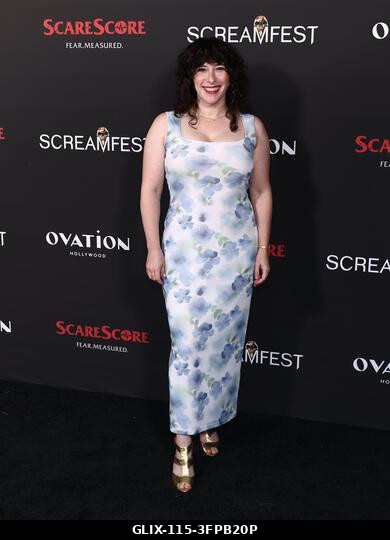 Hollywood, Egyesült Államok. 2026. október 6. Joanna Kay a 26. éves Screamfest horrorfilm fesztiválon - Megnyitóestjén - Jeremy Weiss „Az éjszakai...
