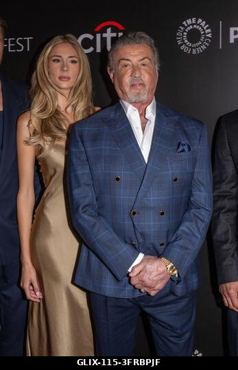 New York, Egyesült Államok. 2026. október 10. NEW YORK, NEW YORK - OKTÓBER 10.: (B) Scarlet Rose Stallone és Sylvester Stallone részt vesznek a "Tu...