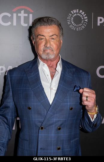 Sylvester Stallone részt vesz a "Tulsa King" vetítésén a PaleyFest fesztiválon New Yorkban, USA. Fotó: SOPA Images Limited/Alamy Live News