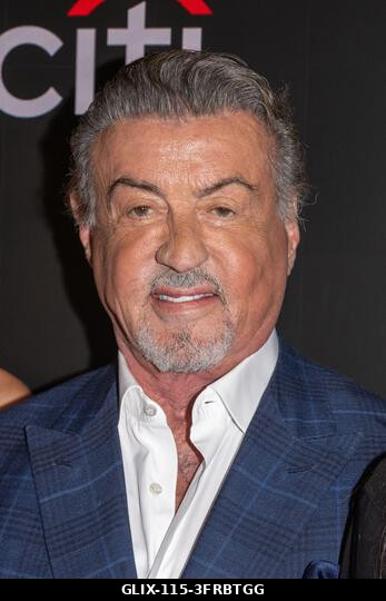 Sylvester Stallone részt vesz a "Tulsa King" vetítésén a PaleyFest fesztiválon New Yorkban, USA. Fotó: SOPA Images Limited/Alamy Live News