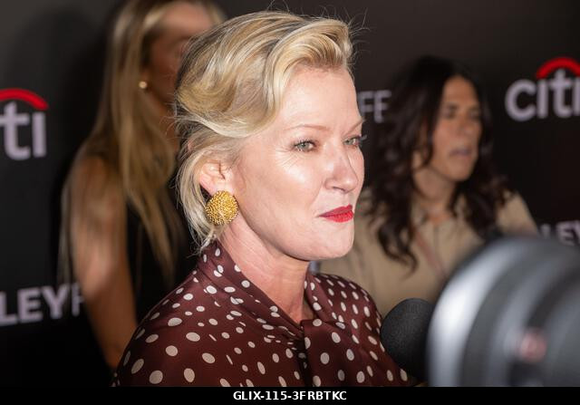 Gretchen Mol részt vesz a "Tulsa King" vetítésén a PaleyFest fesztiválon, New Yorkban, USA. Fotó: SOPA Images Limited/Alamy Live News