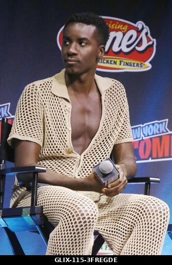 New York, NY, USA. 10th Oct, 2026. Karim Diané at the Star Trek: Starfleet Academy panel during New York Comic Con 2026 at the Javits Center in New...