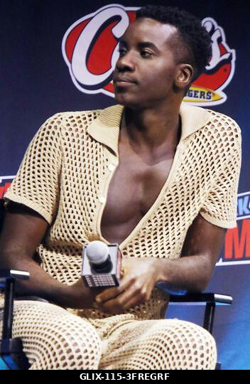 New York, NY, USA. 10th Oct, 2026. Karim Diané at the Star Trek: Starfleet Academy panel during New York Comic Con 2026 at the Javits Center in New...