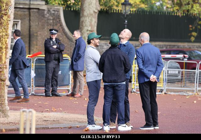London. Egyesült Királyság. 2026. október 13. Vilmos walesi herceg megérkezik és találkozik Sourav Gangulyval, India korábbi krikettcsapatkapitánny...