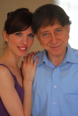 Tunyogi Henriett és Vásáry Tamás-stock-foto