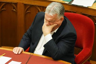 Orsz?ggy?l?s. A k?pen Orb?n Viktor.2025.10.21.Fot?:V?r?s Szil?rd-stock-foto