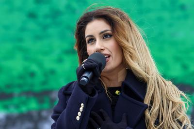 B?kemenet. A k?pen Radics Gigi.2025.10.23.Fot?:V?r?s Szil?rd-stock-foto