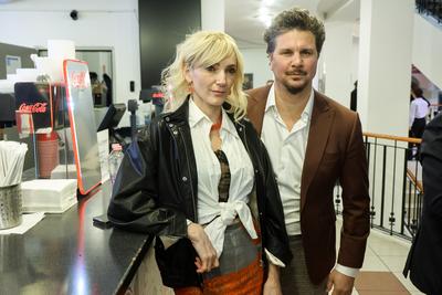 A Filmszemle nyit? g?l?ja a Corvin moziban. A k?pen Borb?ly Alexandra ?s Nagy Ervin.2026.02.02.Fot?:V?r?s Szil?rd-stock-foto