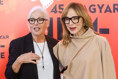 A Filmszemle nyit? g?l?ja a Corvin moziban. A k?pen Pataky ?gi ?s ?nodi Eszter.2026.02.02.Fot?:V?r?s Szil?rd-stock-foto